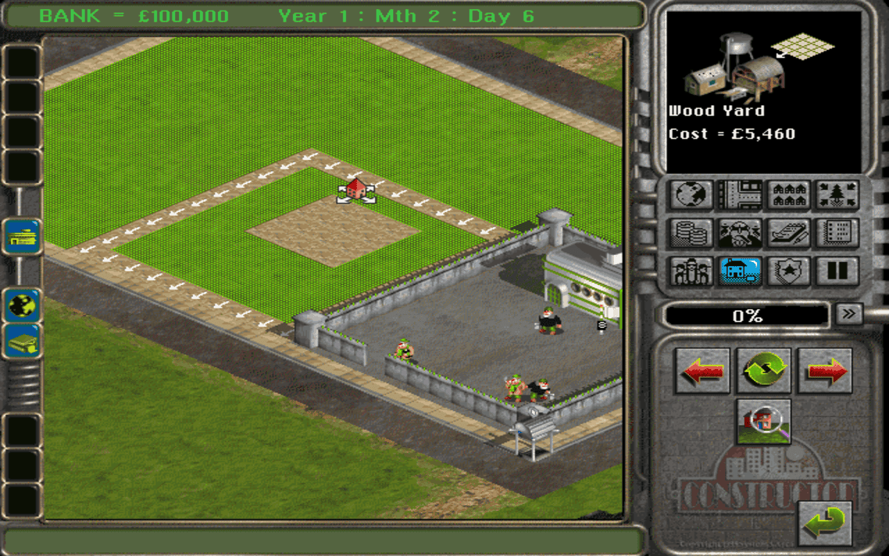 Gameplay screen of Constructor (5/8) Gameplay screen of Constructor (5/8)
