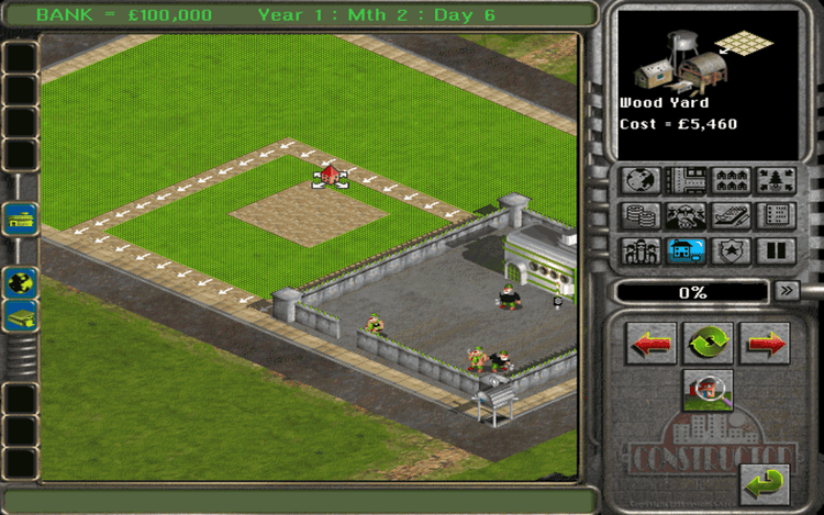 Gameplay screen of Constructor (5/8) Gameplay screen of Constructor (5/8)