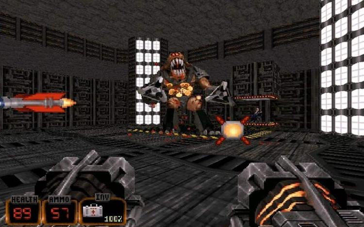 Gameplay screen of Duke it out in D.C. (4/8) Gameplay screen of Duke it out in D.C. (4/8)