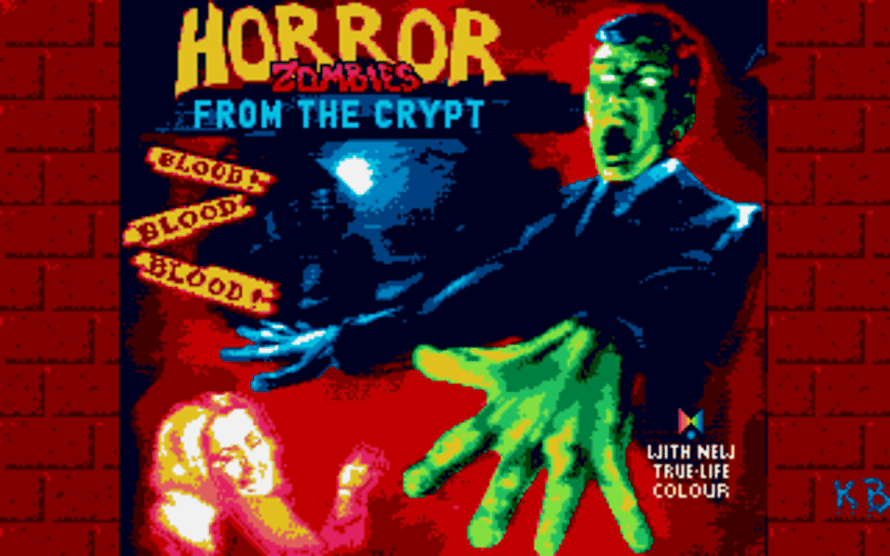 Gameplay screen of Horror Zombies from the Crypt (3/8) Gameplay screen of Horror Zombies from the Crypt (3/8)