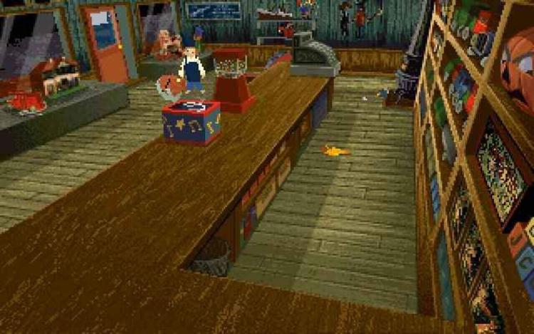 Gameplay screen of Jack in the Dark (2/4) Gameplay screen of Jack in the Dark (2/4)
