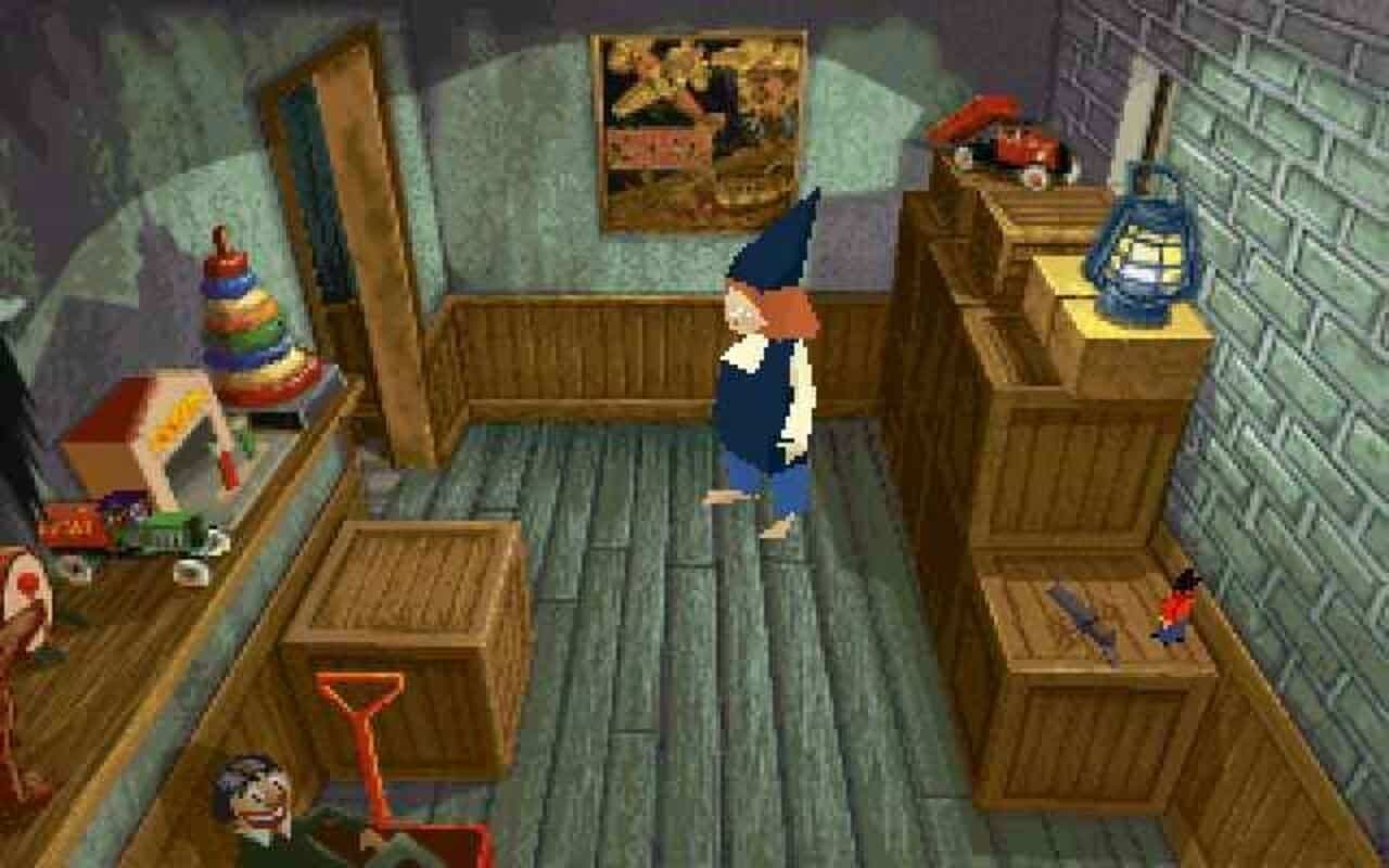 Gameplay screen of Jack in the Dark (3/4) Gameplay screen of Jack in the Dark (3/4)