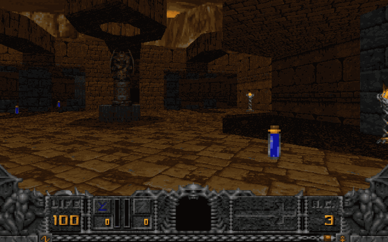 Gameplay screen of Deathkings of the Dark Citadel (7/8) Gameplay screen of Deathkings of the Dark Citadel (7/8)