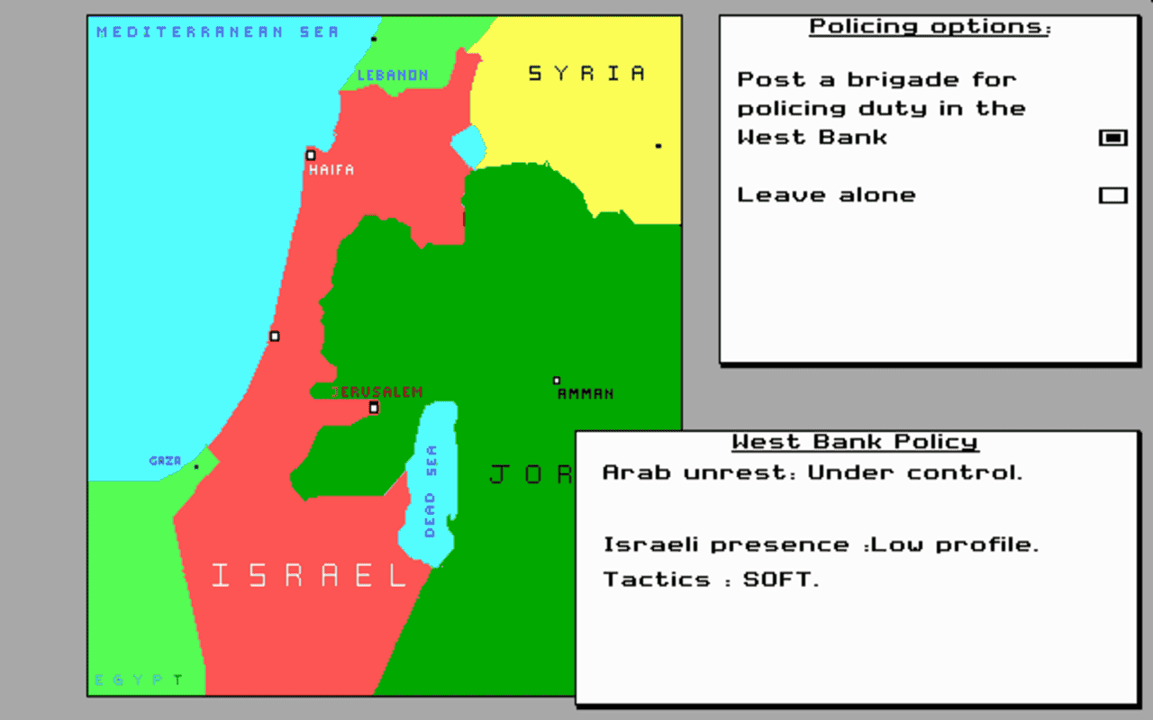 Gameplay screen of Conflict (7/8) Gameplay screen of Conflict (7/8)