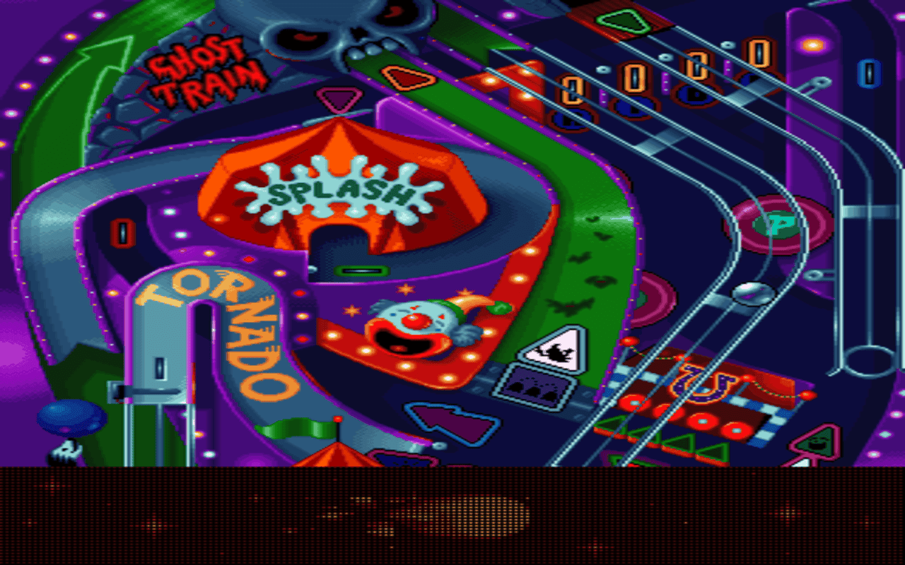 Gameplay screen of Psycho Pinball (1/8) Gameplay screen of Psycho Pinball (1/8)