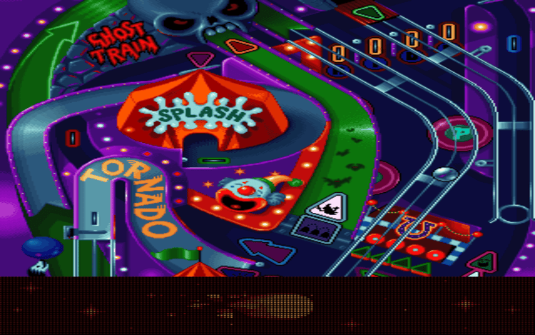Gameplay screen of Psycho Pinball (1/8) Gameplay screen of Psycho Pinball (1/8)