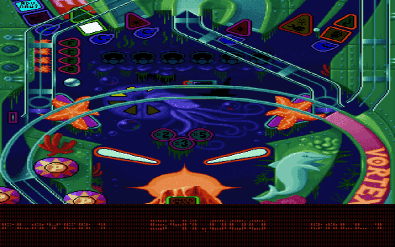 Gameplay screen of Psycho Pinball (4/8) Gameplay screen of Psycho Pinball (4/8)