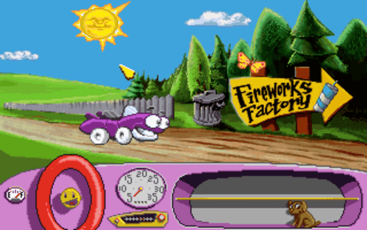 Gameplay screen of Putt-Putt Goes to the Moon (1/8) Gameplay screen of Putt-Putt Goes to the Moon (1/8)