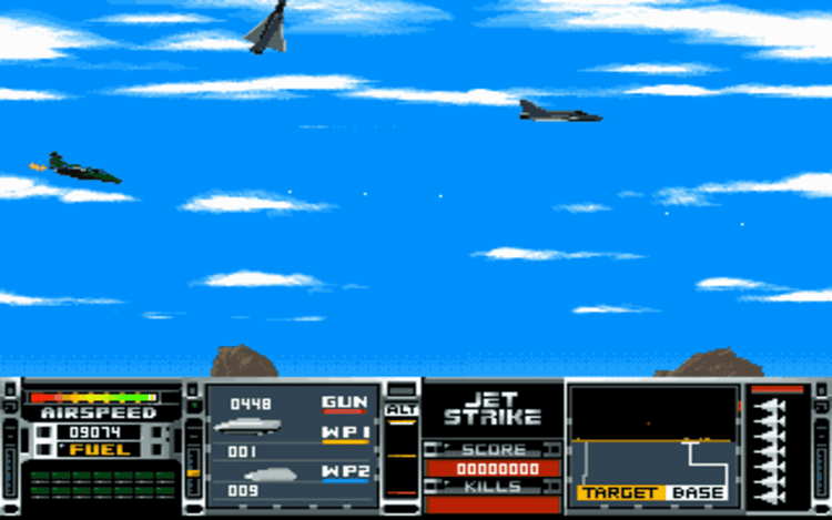 Gameplay screen of Jetstrike (1/8) Gameplay screen of Jetstrike (1/8)