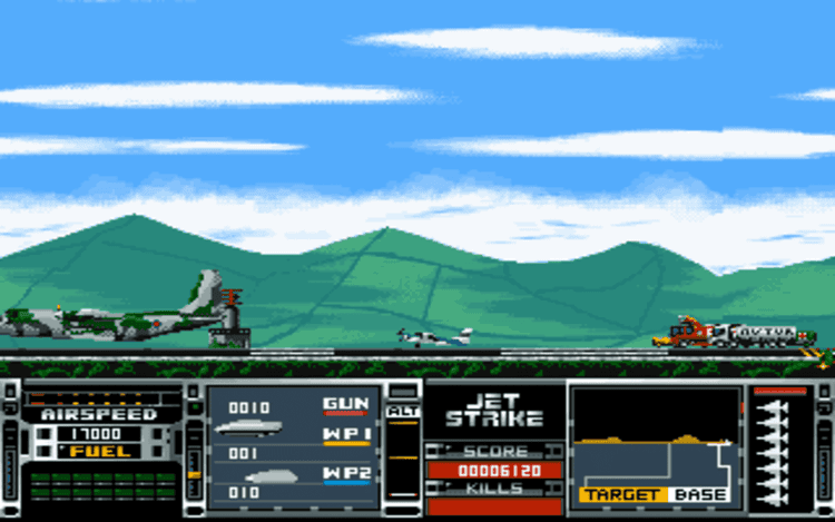Gameplay screen of Jetstrike (2/8) Gameplay screen of Jetstrike (2/8)