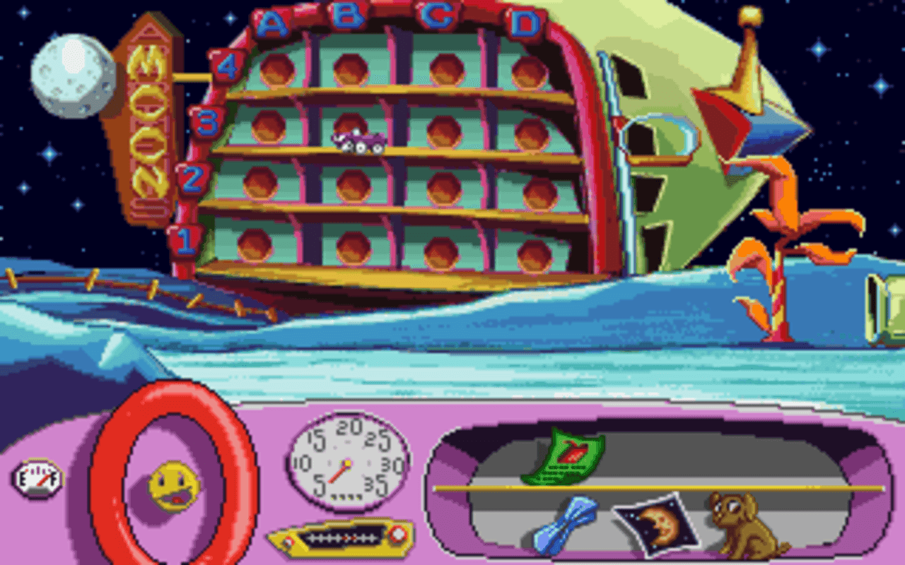 Gameplay screen of Putt-Putt Goes to the Moon (2/8) Gameplay screen of Putt-Putt Goes to the Moon (2/8)
