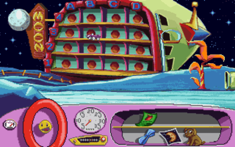 Gameplay screen of Putt-Putt Goes to the Moon (2/8) Gameplay screen of Putt-Putt Goes to the Moon (2/8)