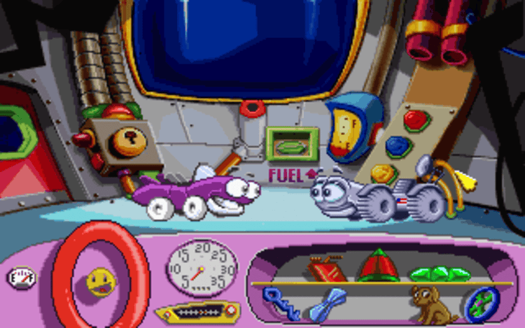 Gameplay screen of Putt-Putt Goes to the Moon (4/8) Gameplay screen of Putt-Putt Goes to the Moon (4/8)