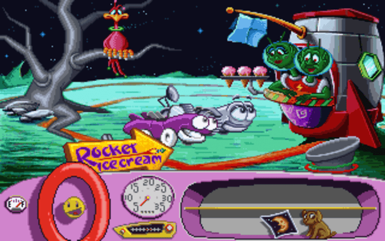 Gameplay screen of Putt-Putt Goes to the Moon (6/8) Gameplay screen of Putt-Putt Goes to the Moon (6/8)