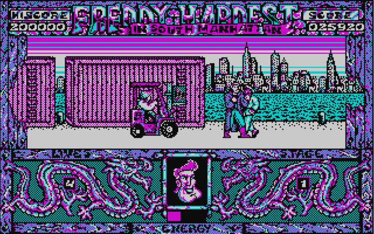 Gameplay screen of Freddy Hardest in South Manhattan (4/4) Gameplay screen of Freddy Hardest in South Manhattan (4/4)
