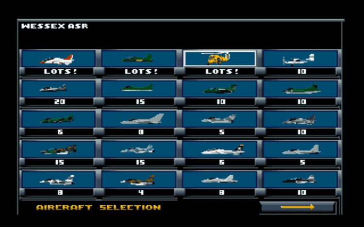 Gameplay screen of Jetstrike (7/8) Gameplay screen of Jetstrike (7/8)