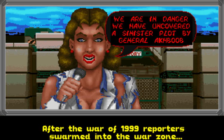 Gameplay screen of Total Carnage (3/8) Gameplay screen of Total Carnage (3/8)