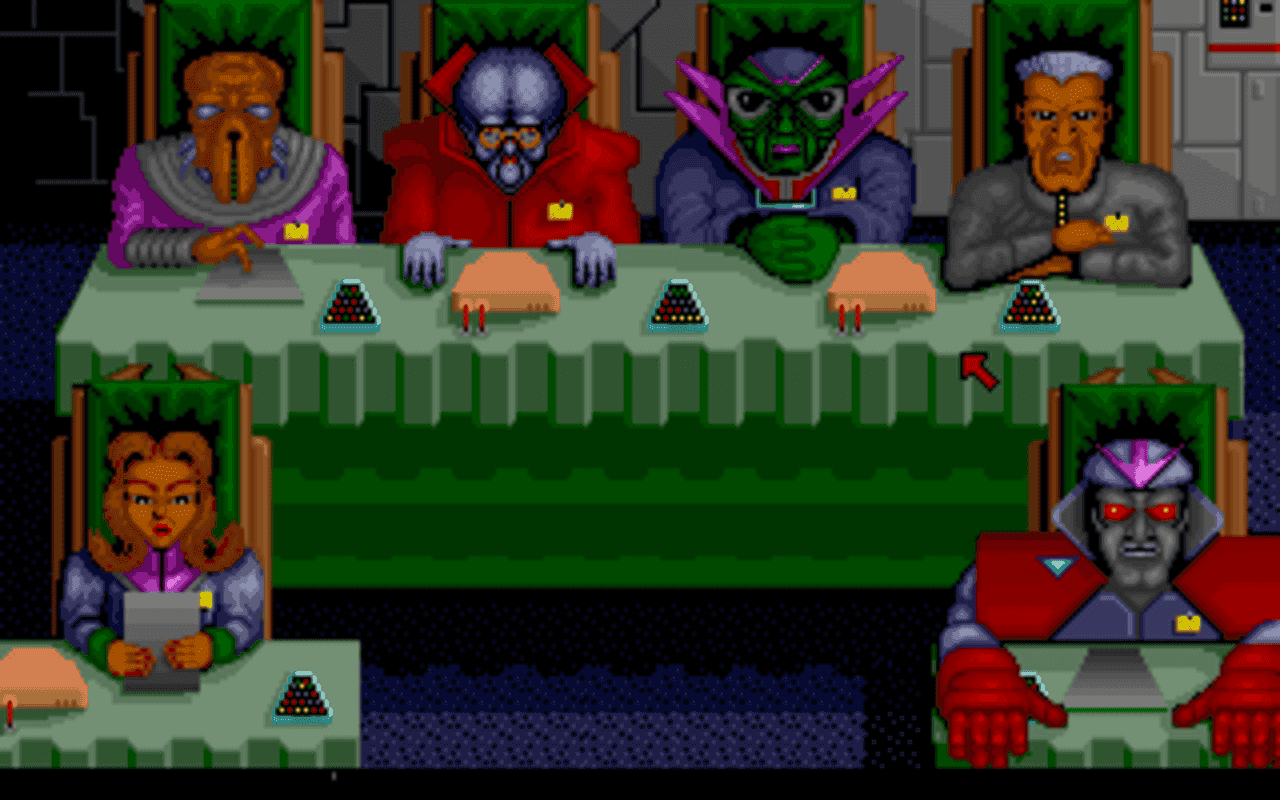 Gameplay screen of Utopia: The Creation of a Nation (4/4) Gameplay screen of Utopia: The Creation of a Nation (4/4)