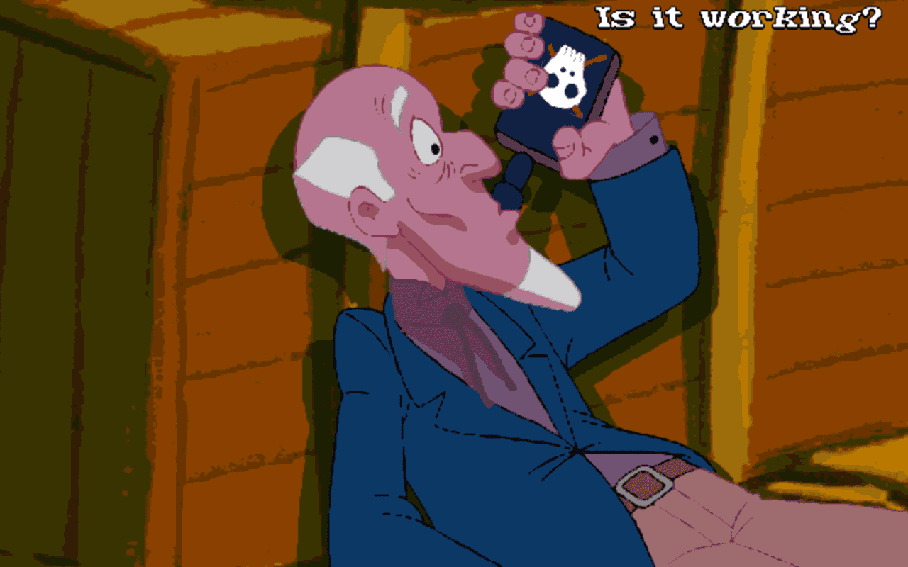 Gameplay screen of 3 Skulls of the Toltecs (3/8) Gameplay screen of 3 Skulls of the Toltecs (3/8)