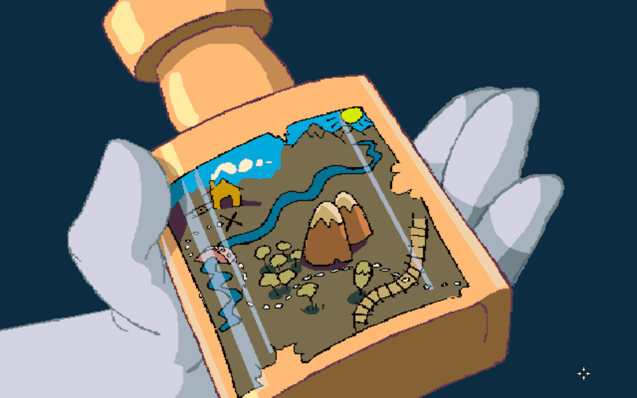 Gameplay screen of 3 Skulls of the Toltecs (5/8) Gameplay screen of 3 Skulls of the Toltecs (5/8)