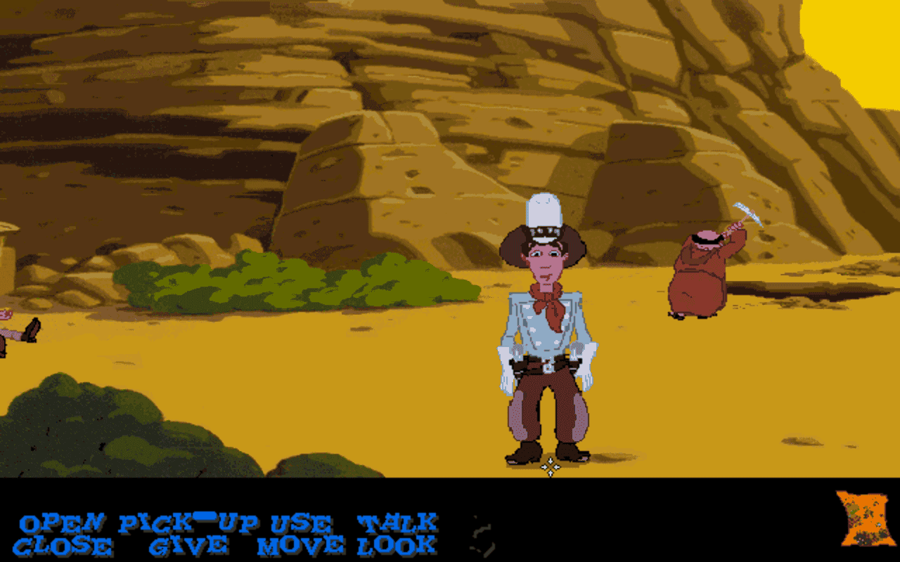 Gameplay screen of 3 Skulls of the Toltecs (8/8) Gameplay screen of 3 Skulls of the Toltecs (8/8)