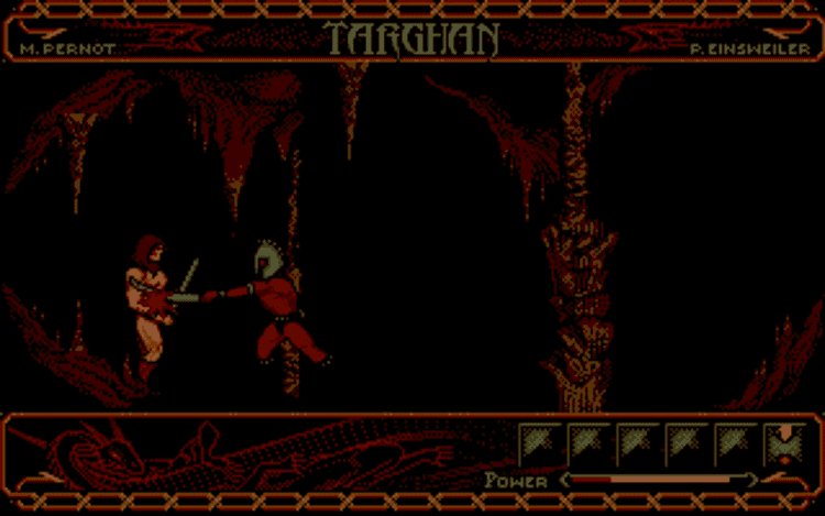 Gameplay screen of Targhan (4/4) Gameplay screen of Targhan (4/4)