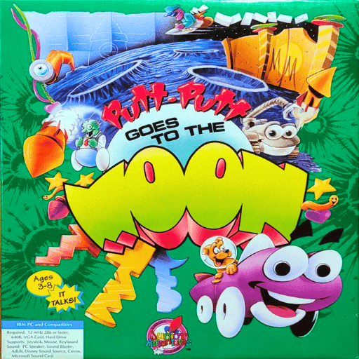 Putt-Putt Goes to the Moon cover image Putt-Putt Goes to the Moon cover image