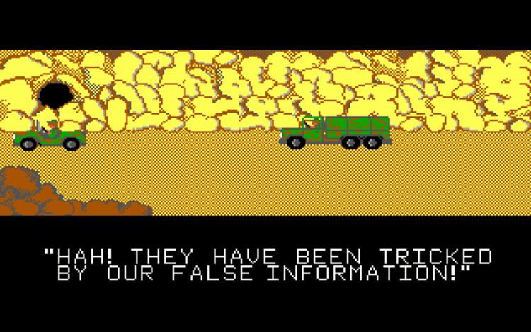 Gameplay screen of Ikari III: The Rescue (1/4) Gameplay screen of Ikari III: The Rescue (1/4)