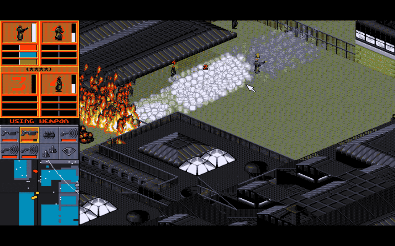 Gameplay screen of Syndicate: American Revolt (7/8) Gameplay screen of Syndicate: American Revolt (7/8)