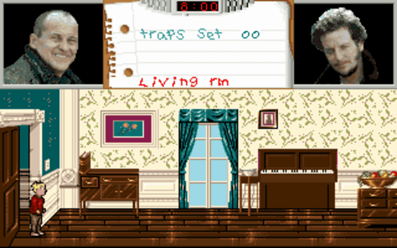 Gameplay screen of Home Alone (1/8) Gameplay screen of Home Alone (1/8)