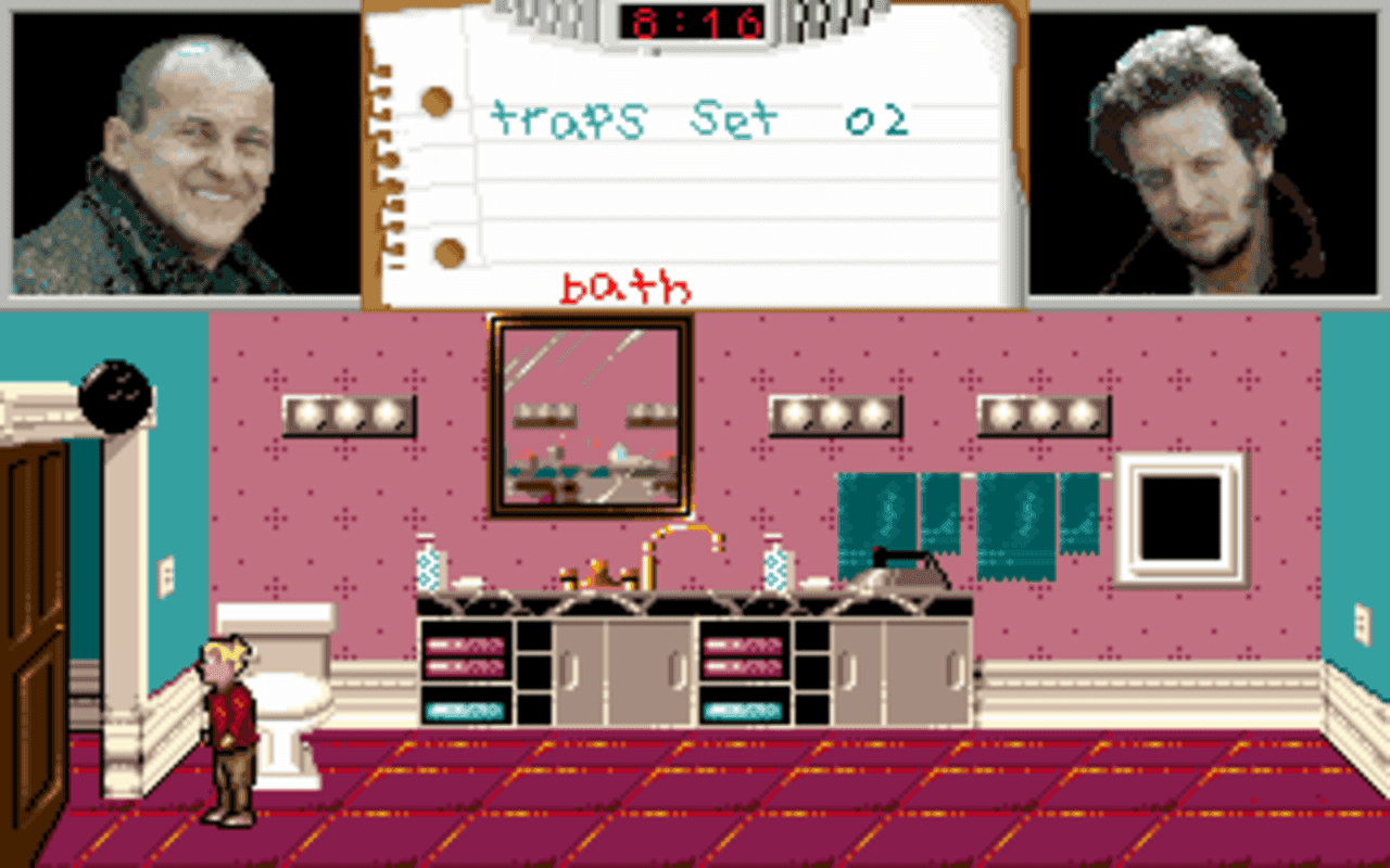 Gameplay screen of Home Alone (2/8) Gameplay screen of Home Alone (2/8)