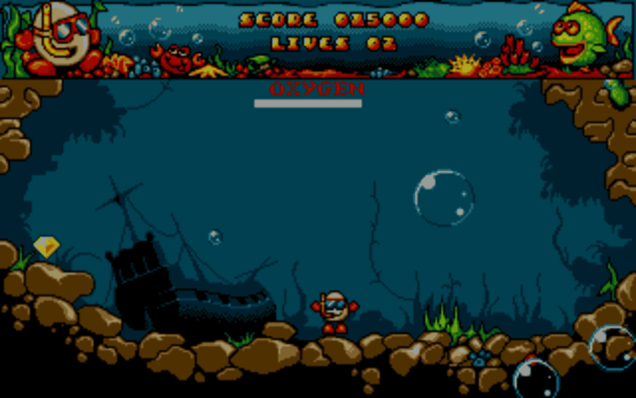 Gameplay screen of Bubble Dizzy (2/8) Gameplay screen of Bubble Dizzy (2/8)