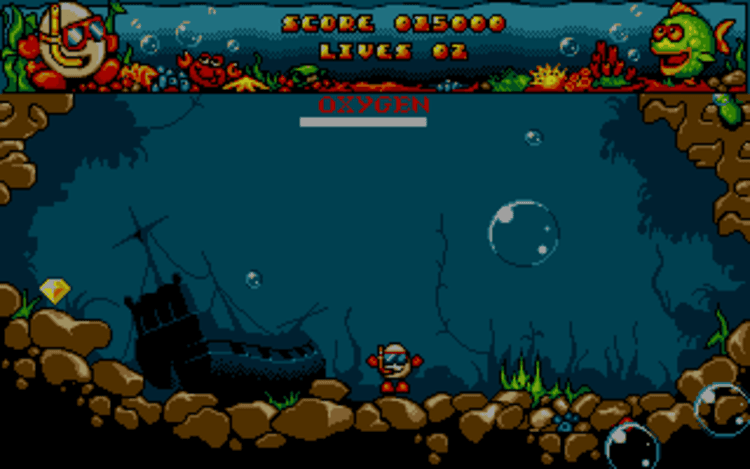 Gameplay screen of Bubble Dizzy (2/8) Gameplay screen of Bubble Dizzy (2/8)
