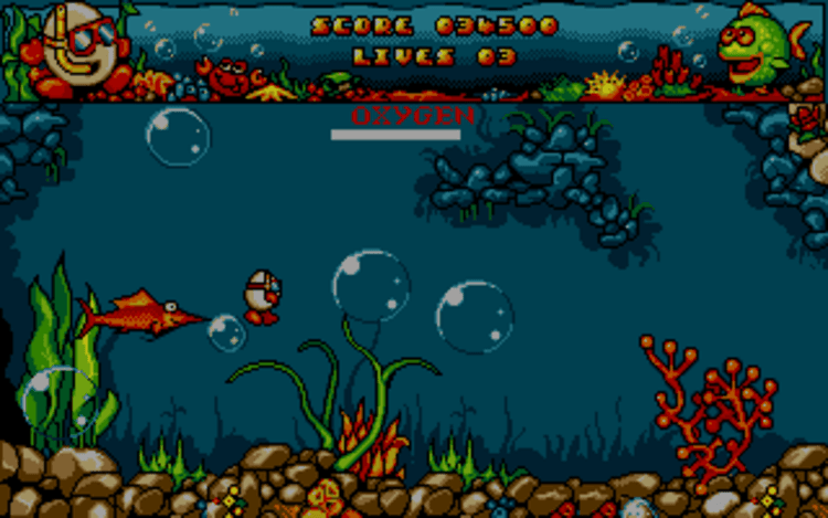 Gameplay screen of Bubble Dizzy (4/8) Gameplay screen of Bubble Dizzy (4/8)