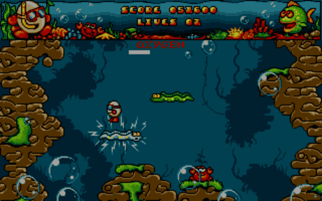 Gameplay screen of Bubble Dizzy (7/8) Gameplay screen of Bubble Dizzy (7/8)