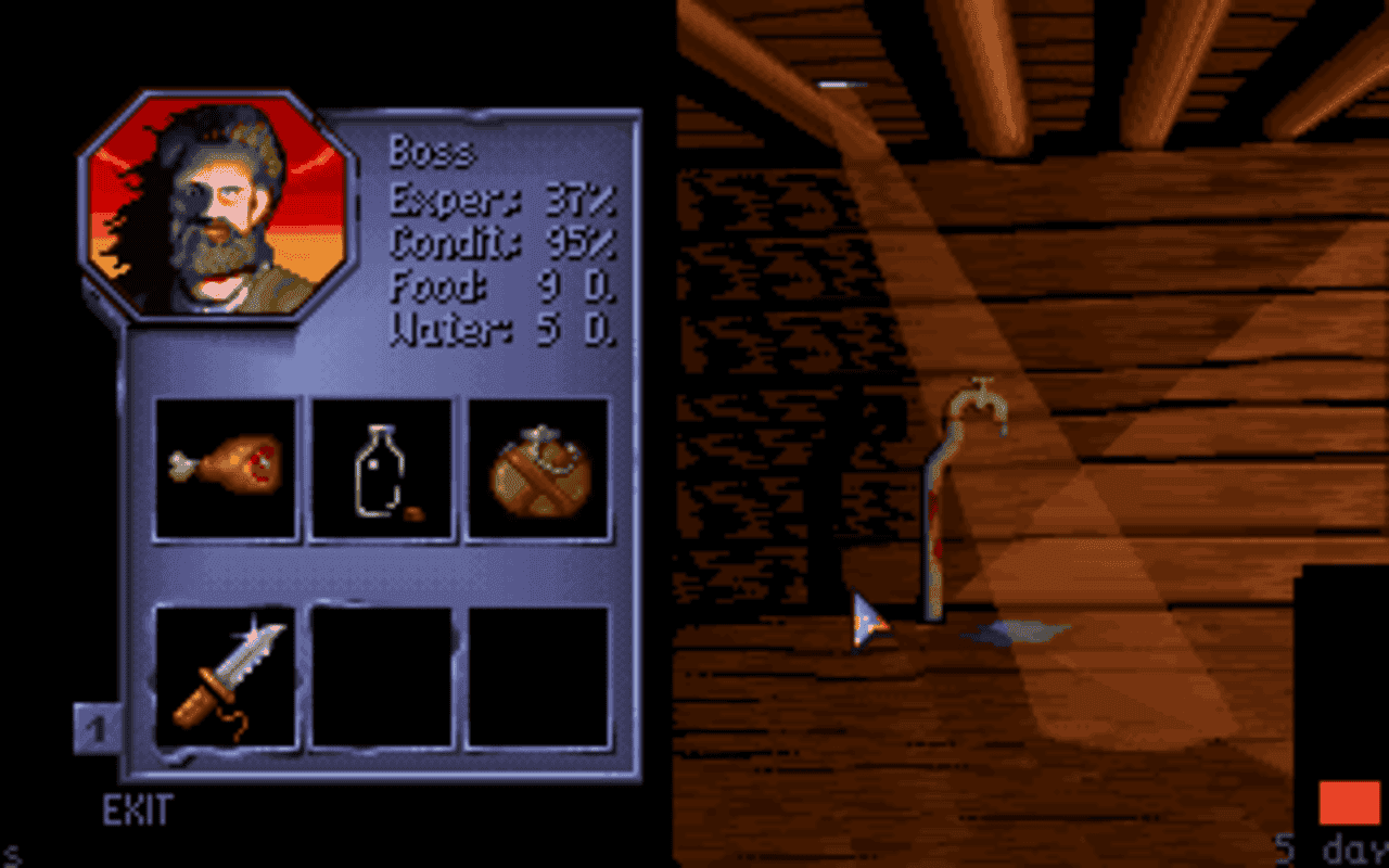 Gameplay screen of Burntime (2/8) Gameplay screen of Burntime (2/8)