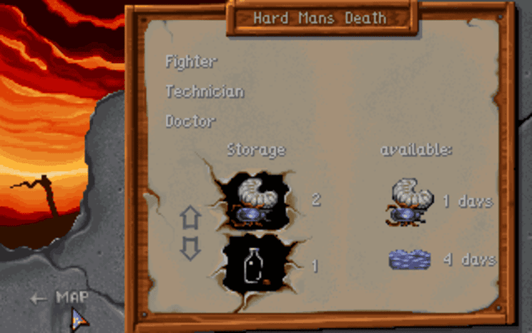 Gameplay screen of Burntime (4/8) Gameplay screen of Burntime (4/8)