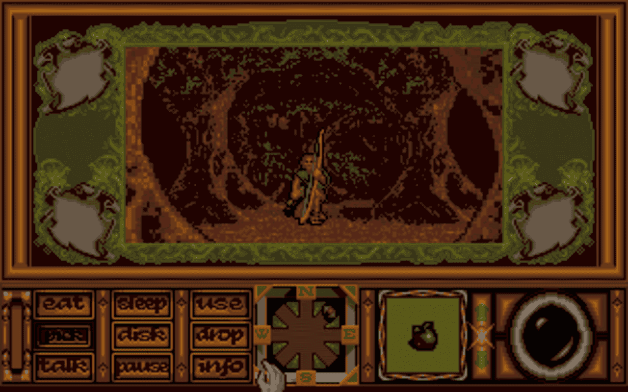 Gameplay screen of Obitus (5/8) Gameplay screen of Obitus (5/8)