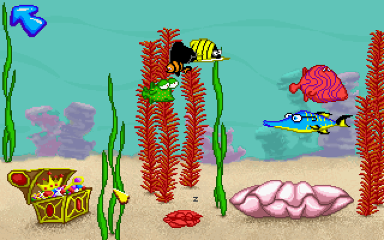 Gameplay screen of Fatty Bear's Birthday Surprise (5/8) Gameplay screen of Fatty Bear's Birthday Surprise (5/8)