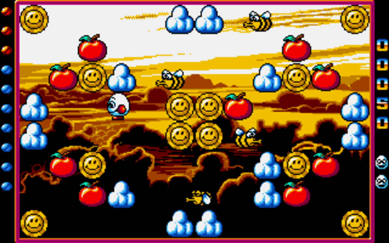 Gameplay screen of Kwik Snax (4/8) Gameplay screen of Kwik Snax (4/8)