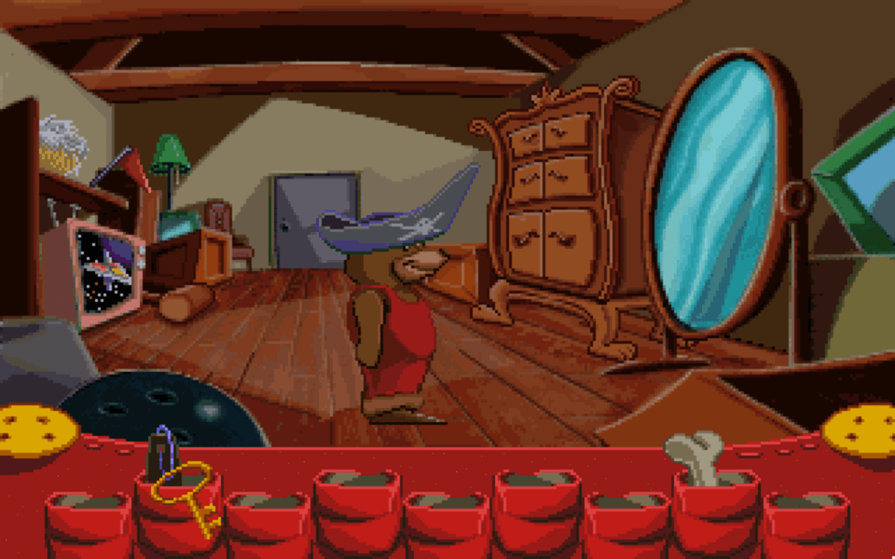 Gameplay screen of Fatty Bear's Birthday Surprise (3/8) Gameplay screen of Fatty Bear's Birthday Surprise (3/8)