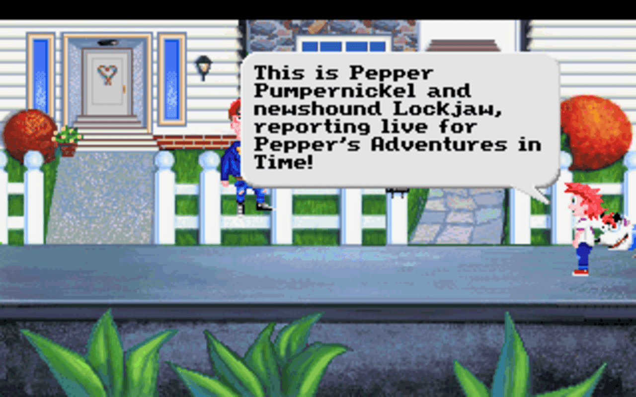 Gameplay screen of Pepper's Adventures in Time (3/8) Gameplay screen of Pepper's Adventures in Time (3/8)