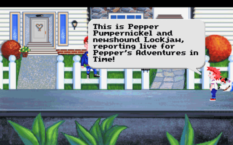 Gameplay screen of Pepper's Adventures in Time (3/8) Gameplay screen of Pepper's Adventures in Time (3/8)