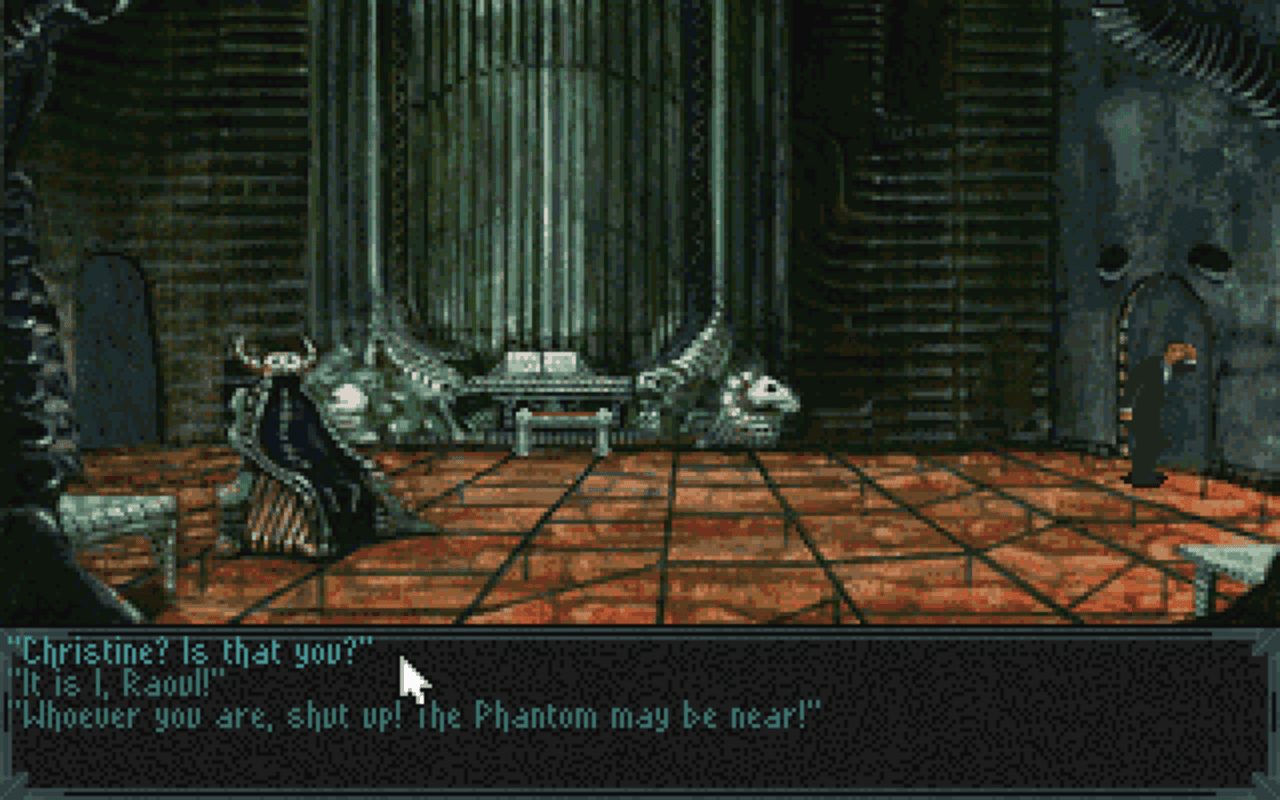 Gameplay screen of Return of the Phantom (3/8) Gameplay screen of Return of the Phantom (3/8)