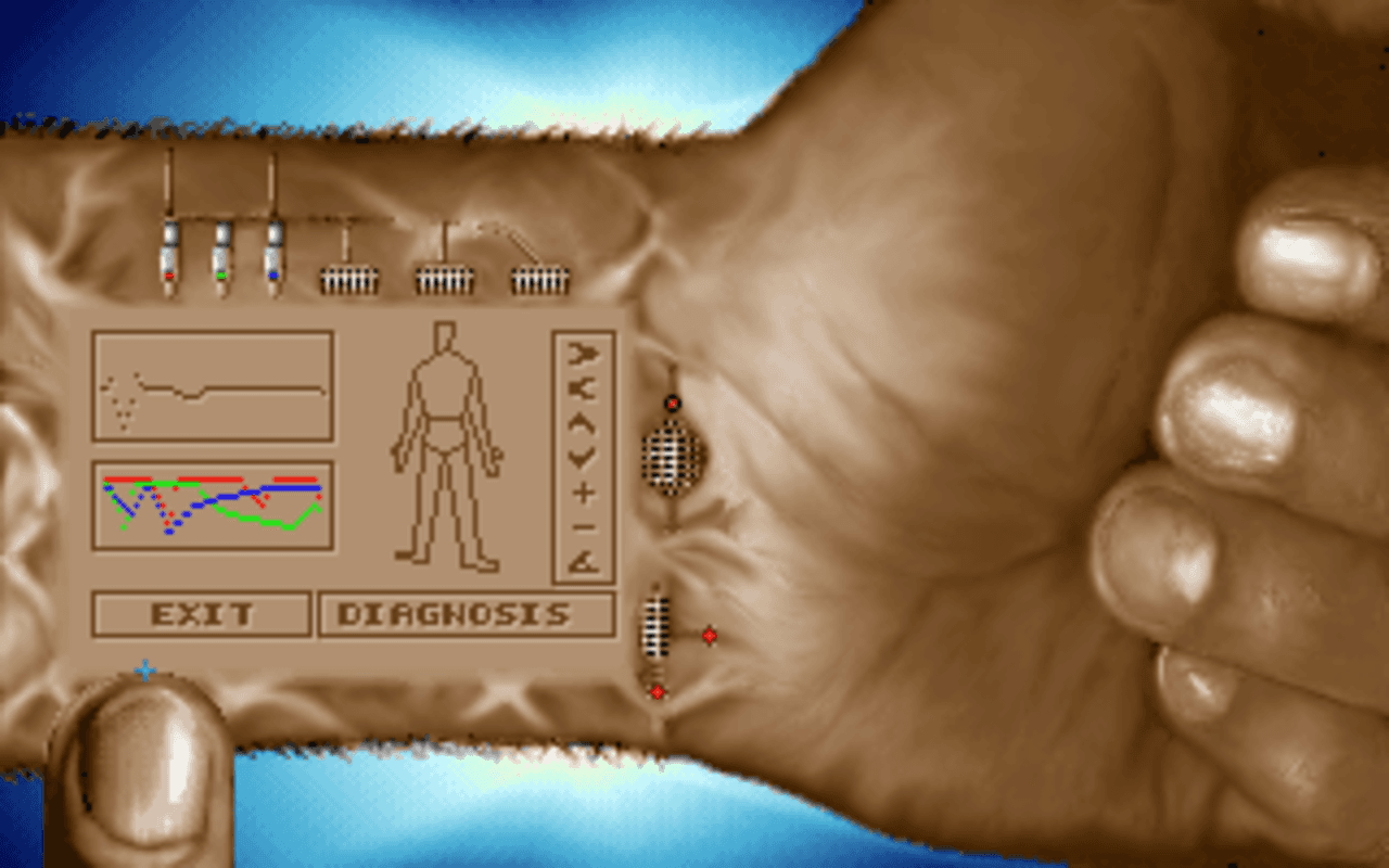 Gameplay screen of The Koshan Conspiracy (1/8) Gameplay screen of The Koshan Conspiracy (1/8)