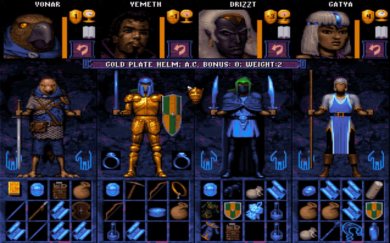 Gameplay screen of Menzoberranzan (8/8) Gameplay screen of Menzoberranzan (8/8)