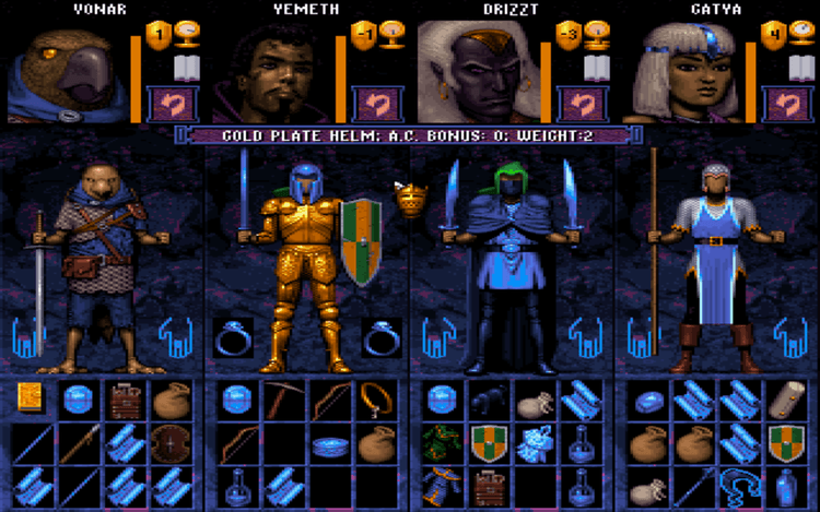 Gameplay screen of Menzoberranzan (8/8) Gameplay screen of Menzoberranzan (8/8)