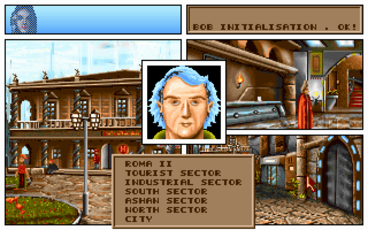 Gameplay screen of The Koshan Conspiracy (7/8) Gameplay screen of The Koshan Conspiracy (7/8)