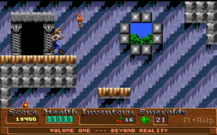 Gameplay screen of Xargon (2/8) Gameplay screen of Xargon (2/8)