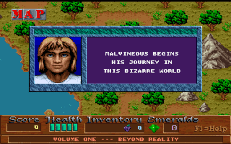 Gameplay screen of Xargon (4/8) Gameplay screen of Xargon (4/8)